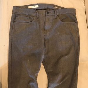 Gap Men’s gray khakis 36x30